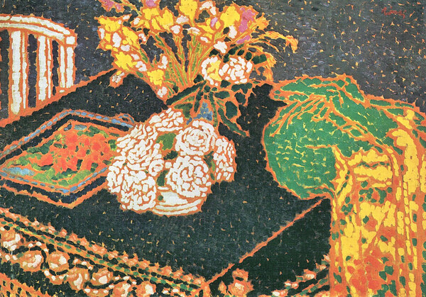 Chrysanthemums by Joseph Rippl-Ronai